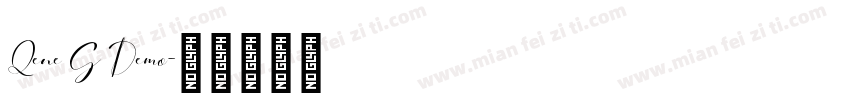 Qene G Demo字体转换